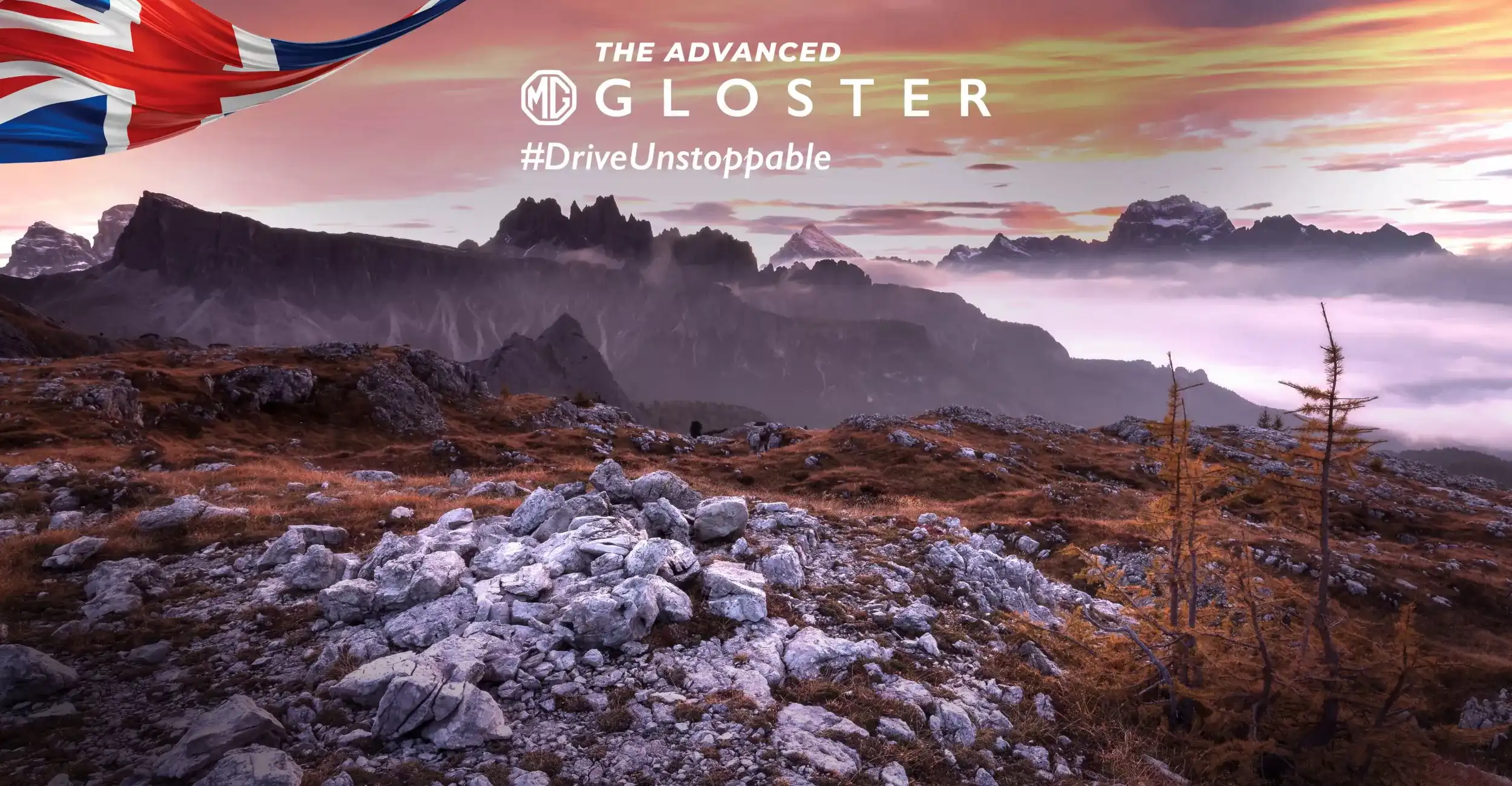 MG Gloster premium SUV background