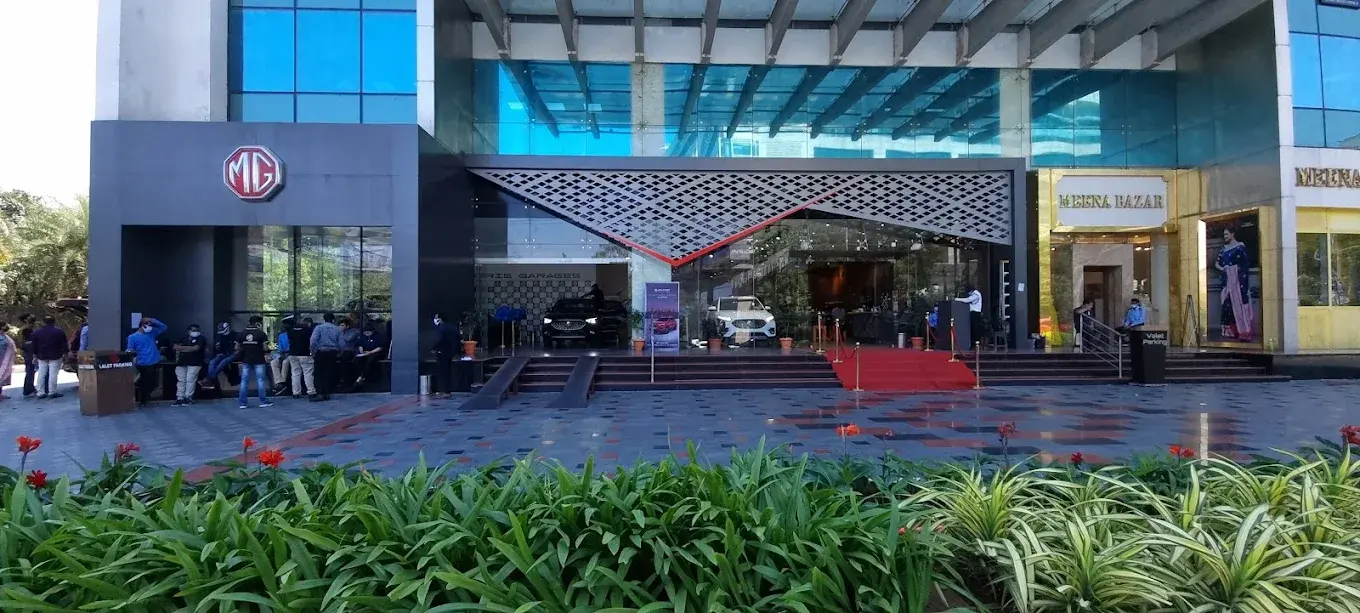 Raam MG Banjara Hills Showroom - Premium MG Cars Dealership in Hyderabad