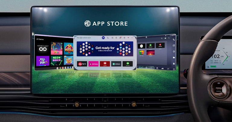 MG App Store powered by Jio